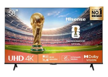 Black Friday vem aí: TV 4K de 58 polegadas de Hisense já aparece em oferta