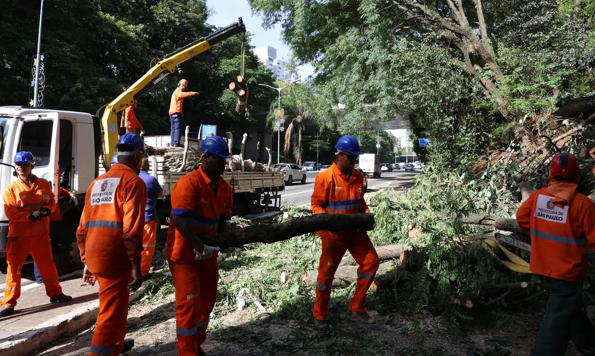 Vendaval histórico causado por ciclone teve rajadas de quase 100 km/h