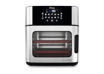 Comida saudável para a família inteira: air fryer Philco de 16 litros em oferta