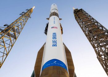 Blue Origin foi ao espaço em 2025 com novo foguete, popstar e feito histórico