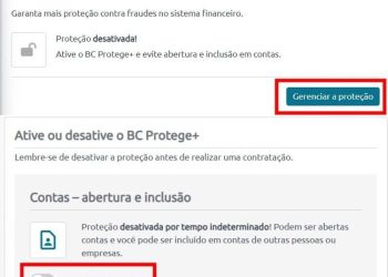 BC lança recurso que impede abertura de contas no seu nome