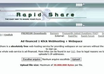 Que fim levou o Rapidshare, clássico site para baixar arquivos de graça?