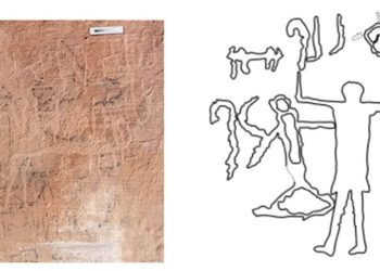 Arte rupestre de 5 mil anos retrata conquista “aterrorizante” do Egito em Sinai