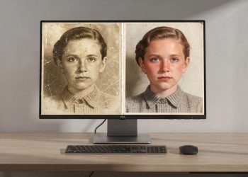 O aplicativo que transforma qualquer foto antiga e rasurada em uma imagem colorida e nítida com IA