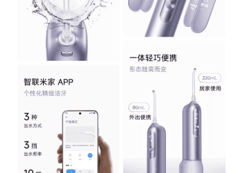 Xiaomi entra no mundo da saúde bucal com irrigador oral; conheça
