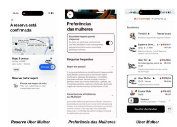 Uber Mulher agora está disponível em todo o Brasil
