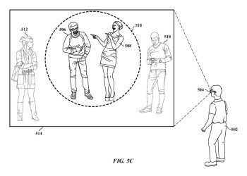 Patente da Meta mostra óculos inteligentes com reconhecimento facial